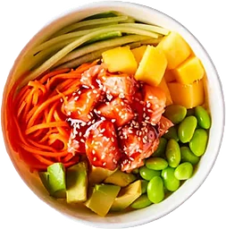 Sallad Asiatisk Lax 366g Sushi Daily