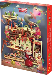 Julkalender Godis Julfabrik 385g Toms