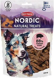 Hundgodis Fläsk 100g Best Friend