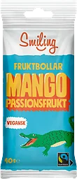Fruktbollar Mango Passionsfrukt 40g Smiling