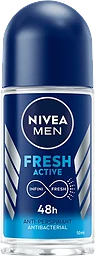 Deodorant Roll On Fresh Active 50ml Nivea men