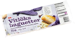 Vitlöksbaguetter ogräddade 2-p 300g ICA