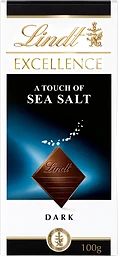 Chokladkaka EXCELLENCE Havssalt Mörk Choklad 100g Lindt