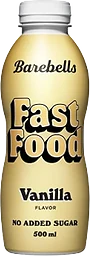 Måltidsersättning Dryck Fast Food Vanilla 500ml Barebells