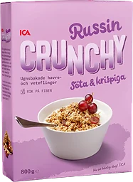 Flingor Crunchy Russin 800g ICA