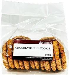 Cookie Chocolate Chip 200g Olof Viktors i Glemminge