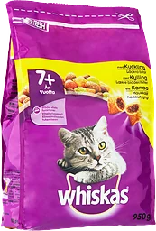 Kattmat 7+år Kyckling 950g Whiskas