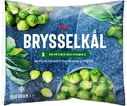 Brysselkål Fryst 550g ICA