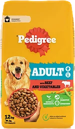 Hundmat Adult Oxe&Grönsak 12kg Pedigree