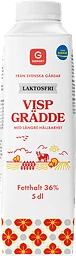 Vispgrädde Laktosfri 36%