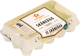 Skåneägg Frigående 15-p Stjärnägg
