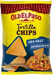Tortilla Chips Seasalt 185g Old el Paso