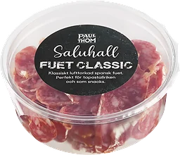 Fuet Classic Saluhall Lufttorkad Skivad 80g PAUL och THOM