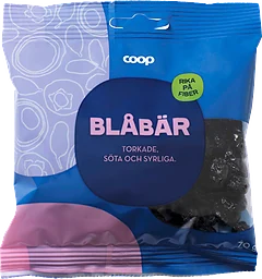 Blåbär Torkade