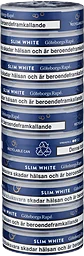 Göteborgs Rapé XR Sparkling Slim White Stock    