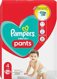 Byxblöjor Baby Dry Pants 4 9-15kg 39-p Pampers