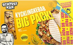 Kycklingkebab Big-Pack 550g Schysst käk