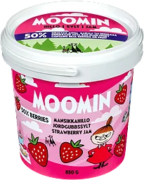 Jordgubbssylt Moomin 850g Björnekulla