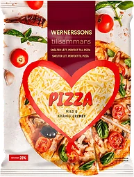 Pizzaost Riven 400g Wernerssons