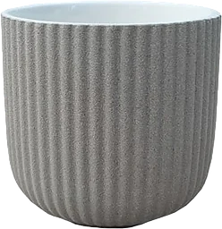 Kruka Eira grå 12cm
