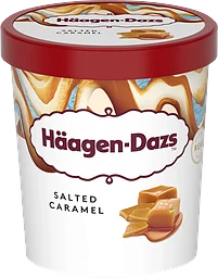 Glass Salted caramel 460ml Häagen dazs