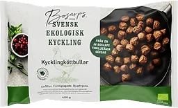 Kycklingköttbullar Ekologisk Fryst 400g Kronfågel Bosarp