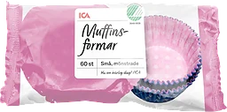 Muffinsformar Mönstrade Små 60-p ICA
