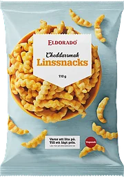 Cheddarsmak Linssnacks
