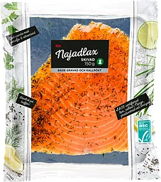 Lax najad 150g Miljömärkt ICA