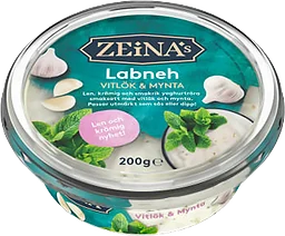 Labneh Vitlök & Mynta 200g Zeinas