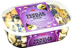 Glass Vanilj & lakrits 900ml ICA