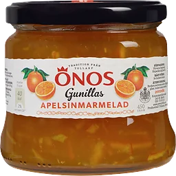 Gunillas Apelsinmarmelad 450g Önos