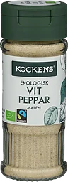 Vitpeppar malen Eko 42g Kockens