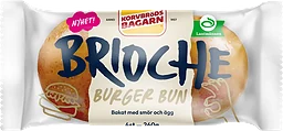 Brioche Burger bun 260g Korvbrödsbagarn