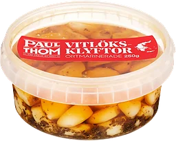 Vitlöksklyftor Örtmarinerade 250g PAUL och THOM