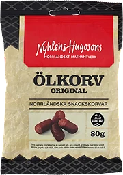 Ölkorv Original 80g Nyhléns Hugosons