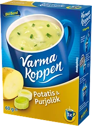 Potatis&purjo Varma Koppen Pulver/3 Port
