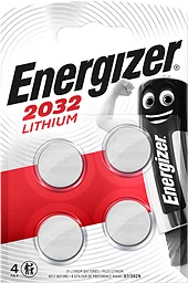 Batteri Litium 3V CR2032 4-pack