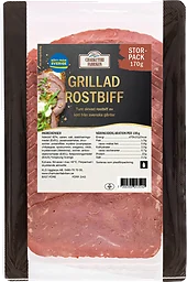 Rostbiff Grillad Storpack 170g Charkuterifabriken