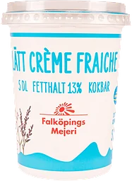 Lätt Crème Fraiche 13% 5dl Falköpings Mejeri