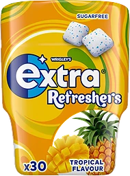Tropical Extra Refresher's Sugafree Gum