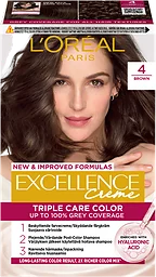 Excellence 4 Brown Permanent Hårfärg