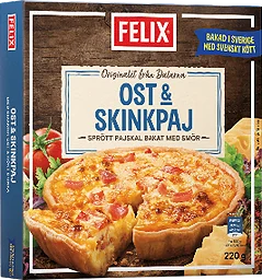 Ost & skinkpaj