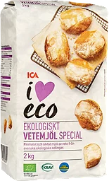 Vetemjöl Special 2kg KRAV ICA I love eco