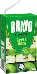 Äppeljuice 2,5dl Bravo