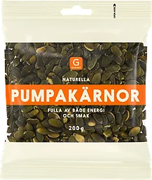 Pumpakärnor Naturell