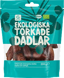 Torkade Dadlar Urkärnade