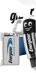 Batteri 9V 1-p Energizer Ultimate