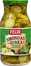 Smörgåsgurka 1,3kg Felix