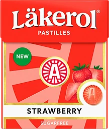 Pastill Classic Strawberry 25g Läkerol